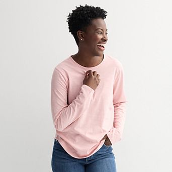 Women's Sonoma Goods For Life® Everyday Long Sleeve Crewneck Tee