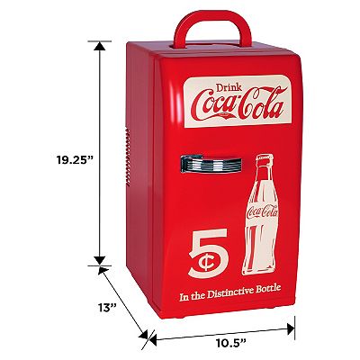 Coca-Cola Retro 18-Can Mini Fridge