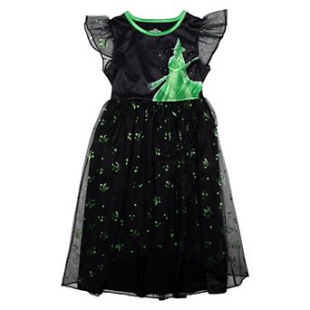 Girls 4-8 Wicked Elphaba Fantasy Nightgown