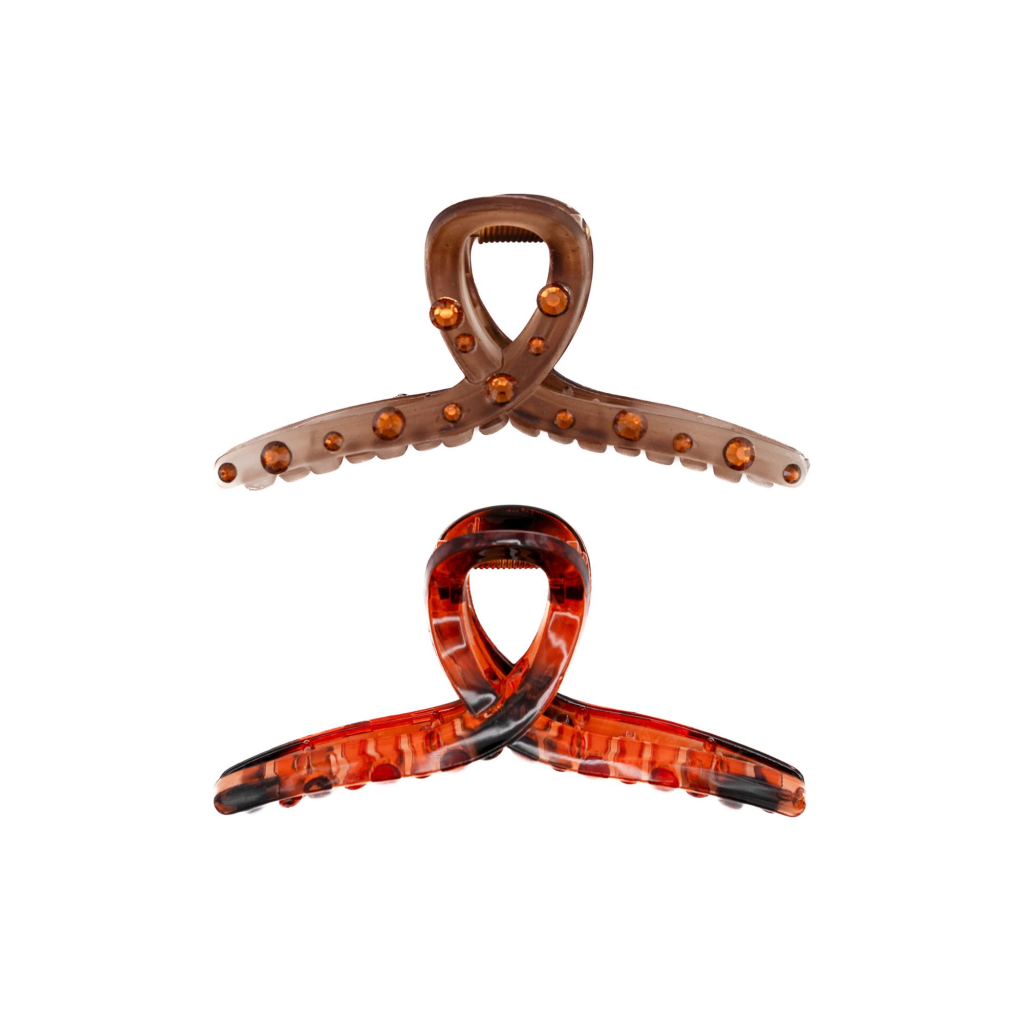 Girls Limited Too 2-Piece Claw Clip Set, Multicolor