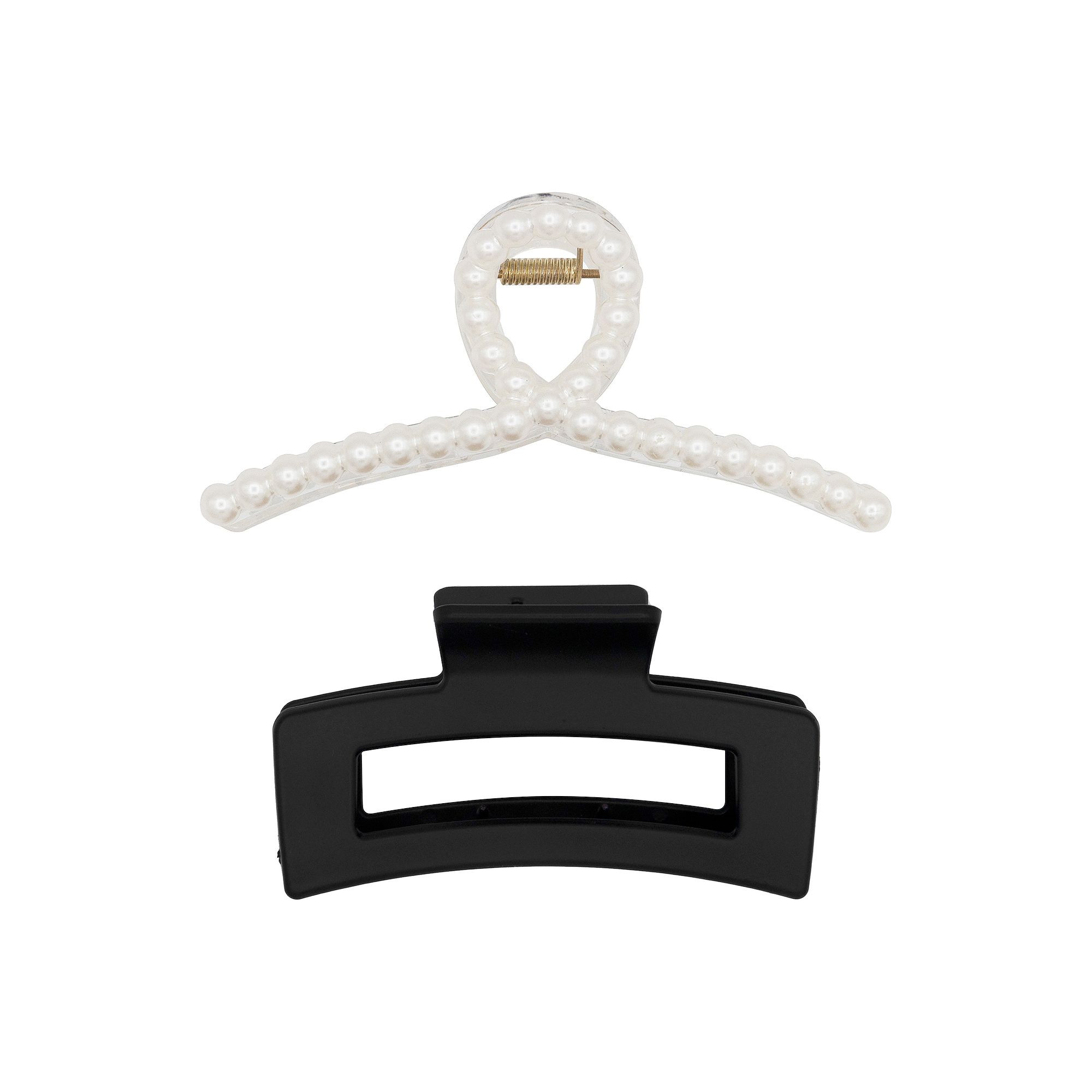 Girls Limited Too 2-Piece Claw Clip Set, Neutral