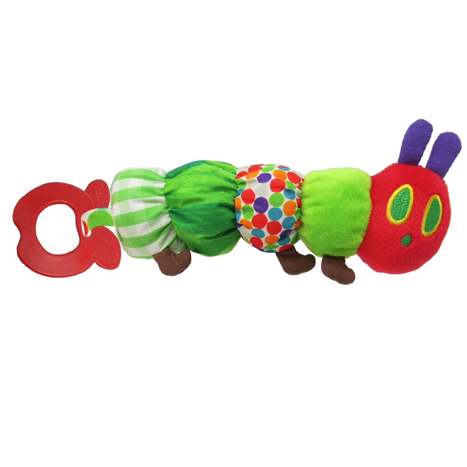 very hungry caterpillar teether rattle