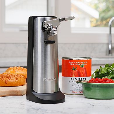 Kenmore 3-In-1 Automatic Electric Can Opener, Knife Sharpener & Bottle Opener