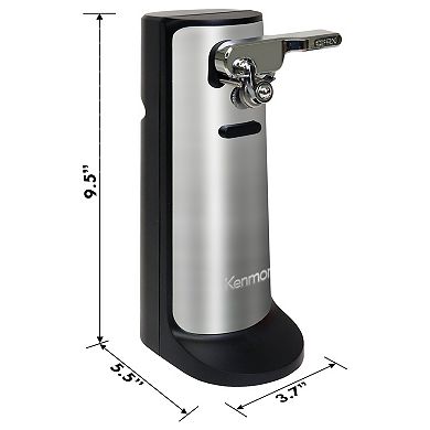 Kenmore 3-In-1 Automatic Electric Can Opener, Knife Sharpener & Bottle Opener