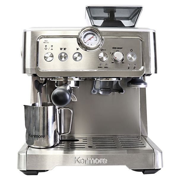 Kenmore Espresso Machine With Grinder & Milk Frother