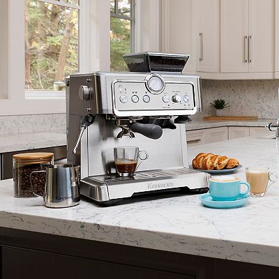 Kenmore Espresso Machine With Grinder Milk Frother