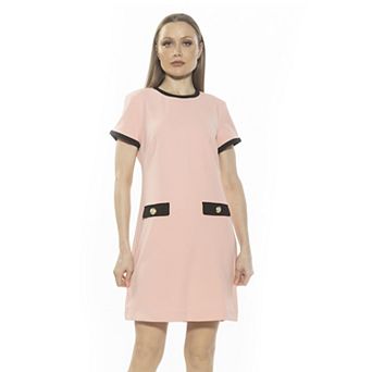 Women's ALEXIA ADMOR Carys Crewneck Shift Dress