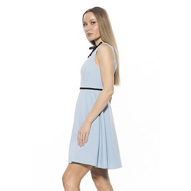 Women's ALEXIA ADMOR Ida Crewneck Fit And Flare Dress