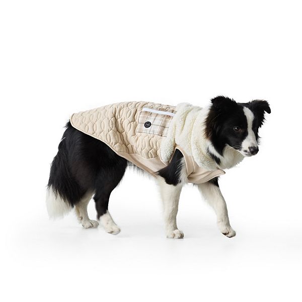 Koolaburra by UGG Carson Reversible Pet Vest - Birch (SMALL)