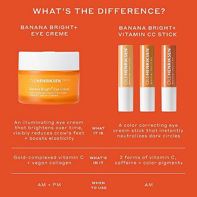 Banana Bright+ Vitamin CC Eye Sticks for Dark Circles