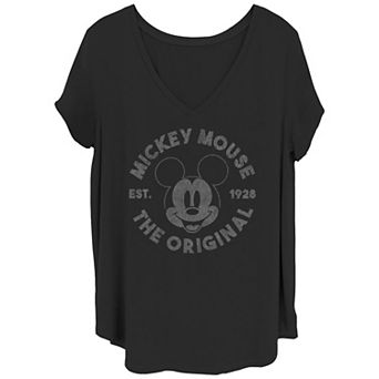 Disney's Mickey Mouse The Original Juniors' Plus Graphic Tee