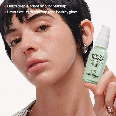 Superfood Skin Drip Smooth + Glow Barrier Serum with Kale + Niacinamide