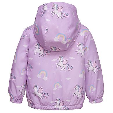 Toddler Girls'  Rokka&rolla Lightweight Fleece Lined Windbreaker