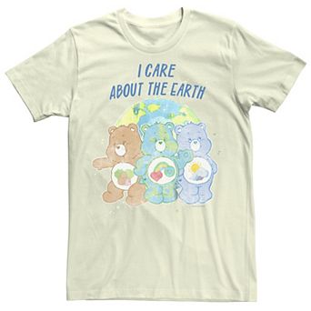 Juniors' Care Bears I Care About The Earth Boyfriend Graphic Tee