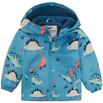 Toddler Boys' Rokka&rolla Lightweight Fleece Lined Windbreaker