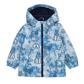 Toddler Boys' Rokka&rolla Lightweight Fleece Lined Windbreaker