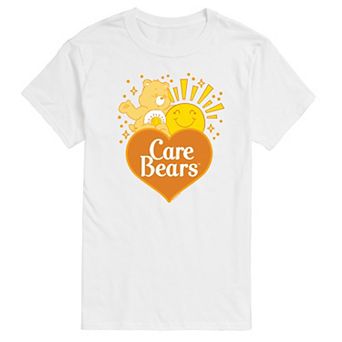 Men's Care Bears Funshine Logo Graphic Tee