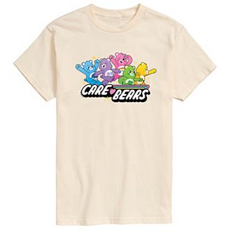 Men's Care Bears Logo Group Graphic Tee