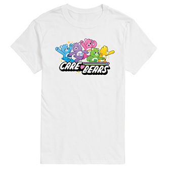 Men's Care Bears Logo Group Graphic Tee