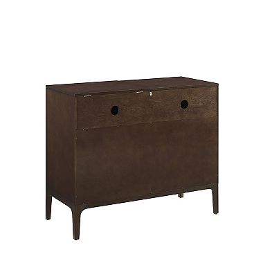 Crosley Asher Record Storage Media Console