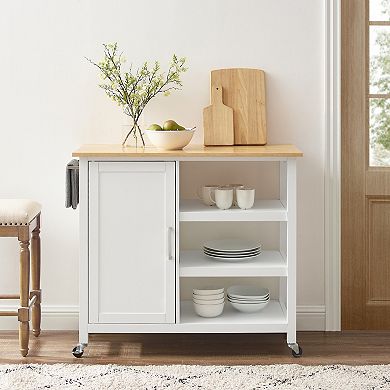 Crosley Tristan Open Kitchen Island / Cart