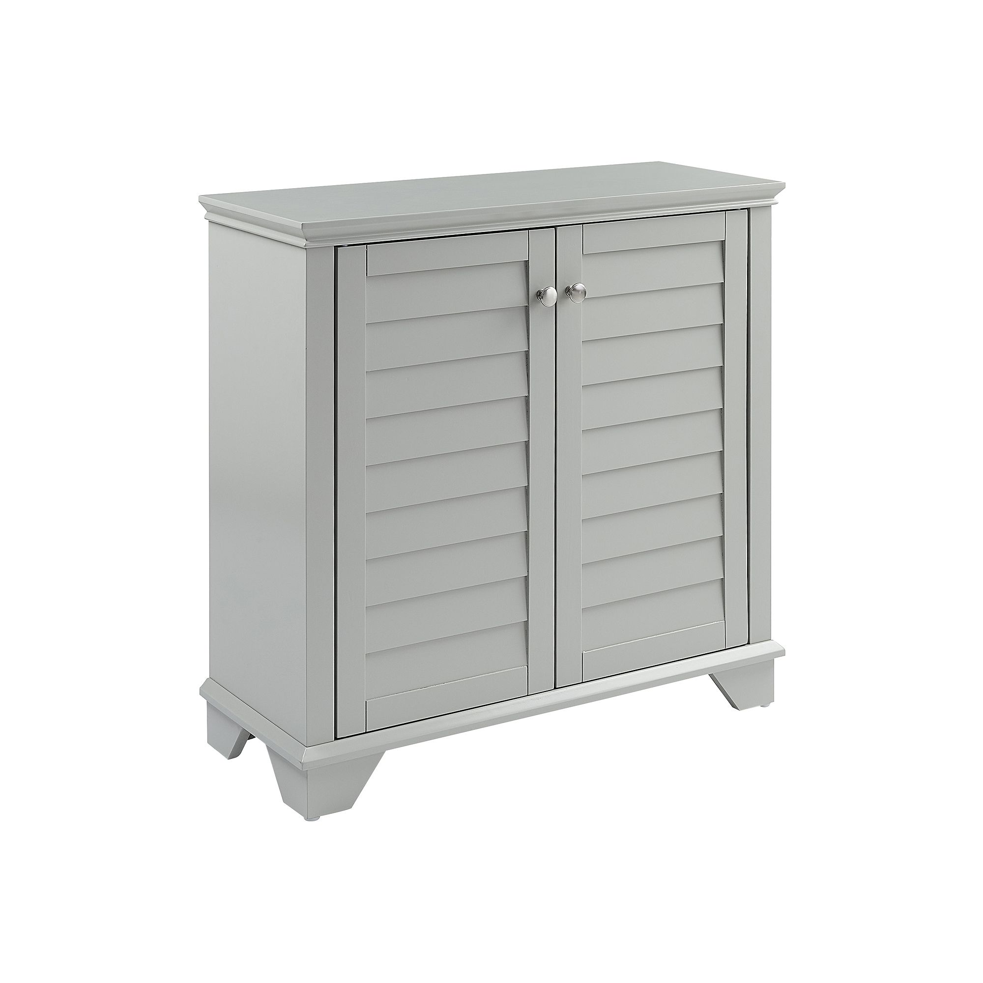Crosley Lydia Storage Cabinet, Gray