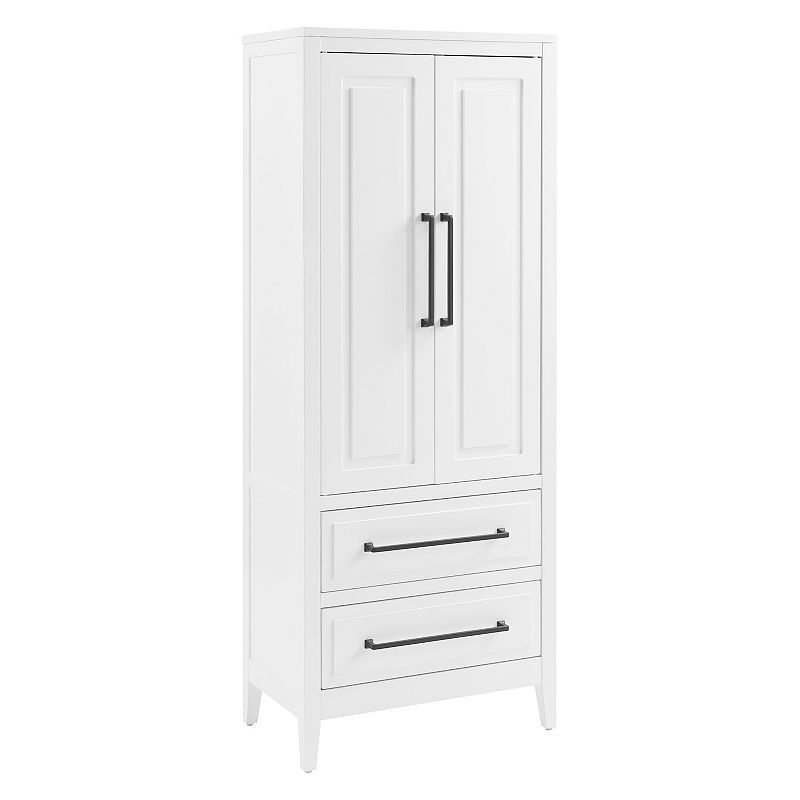 Crosley Genevieve Kitchen Storage Pantry, White