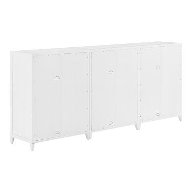Crosley Milo 3-piece Media Sideboard Cabinet Set