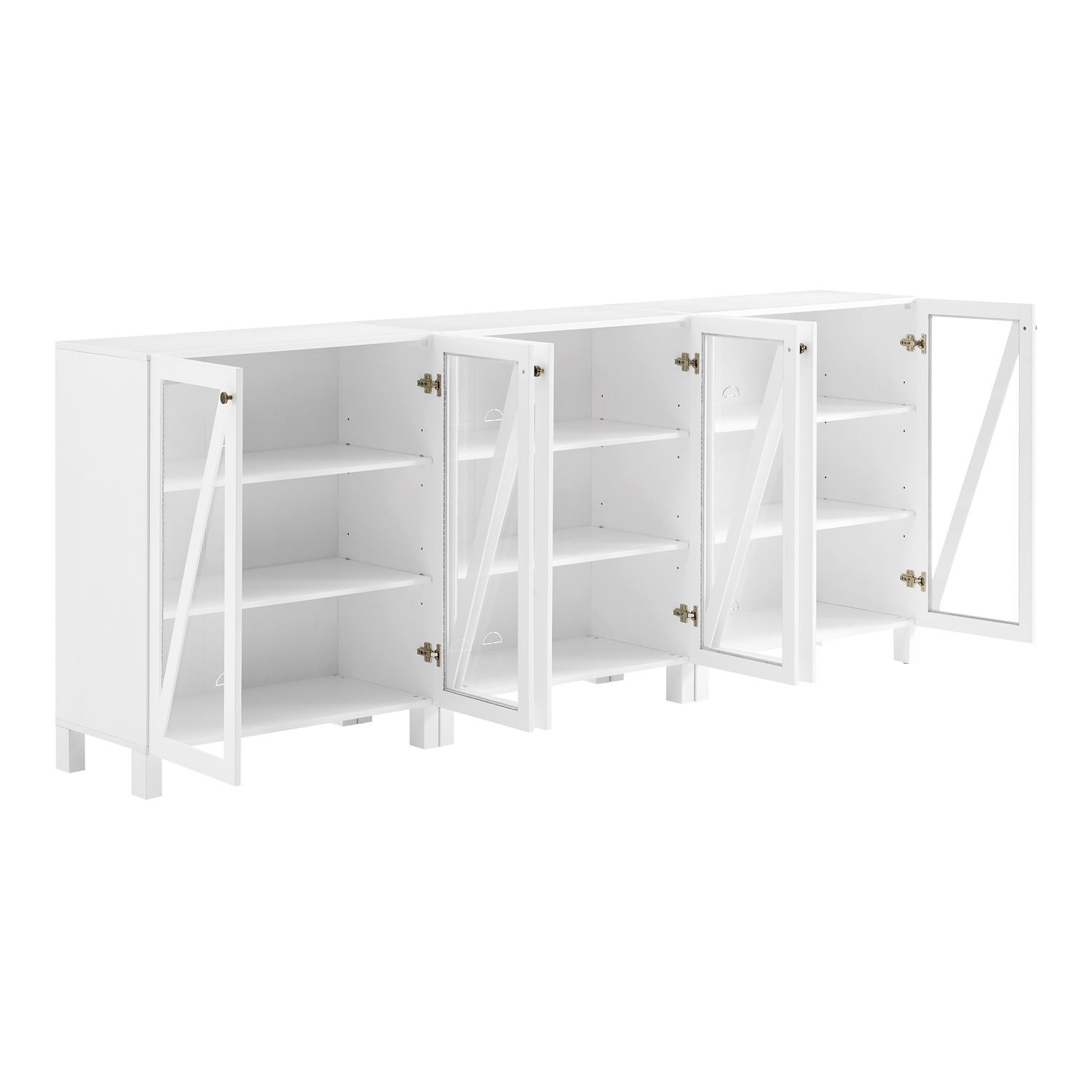 Crosley Cassai Media Sideboard Cabinet - Thumbnail 3