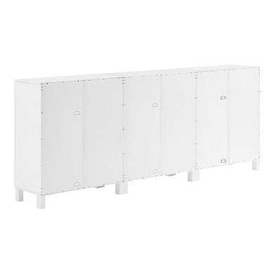 Crosley Cassai 3-piece Media Sideboard Cabinet Set