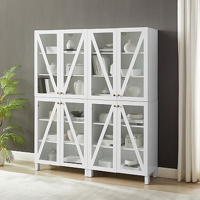 Crosley Cassai 2-piece Kitchen Storage Pantry Set
