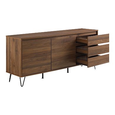 Crosley Teagan Record Storage Sideboard