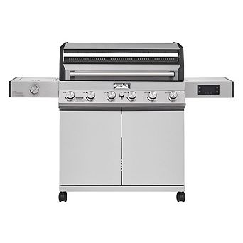 Monument Grills Denali Series - 6 Burner Smart Stainless Steel Liquid Propane/ Natural Gas Grill