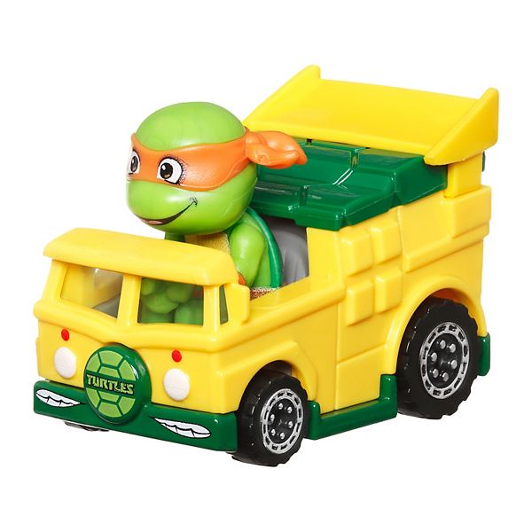 Mattel Hot Wheels TMNT Michaelangelo RacerVerse Die-Cast Vehicle ...