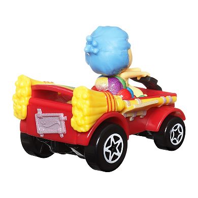 Mattel Hot Wheels Disney / Pixar's Inside Out Joy RacerVerse Die-Cast Vehicle & Driver Toy