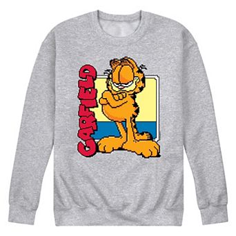 Men's Garfield Pixel Square Fleece Sweatshirt