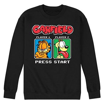 Men's Garfield Odie Game On Fleece Sweatshirt