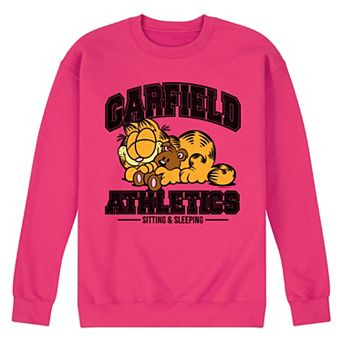 Men's Garfield Sleeping Athletics Fleece Sweatshirt