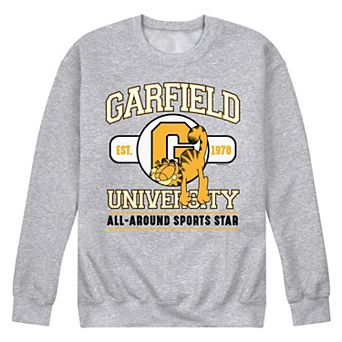 Men's Garfield University Sports Star Fleece Sweatshirt