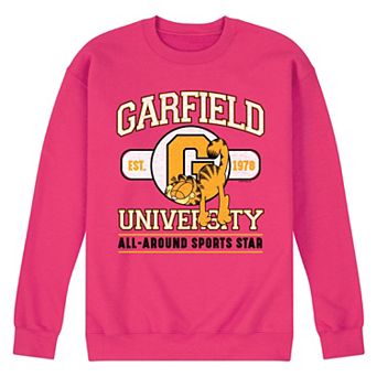 Men's Garfield University Sports Star Fleece Sweatshirt