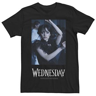 Juniors' Wednesday Dance Boyfriend Graphic Tee