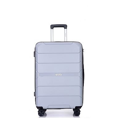 Merax Hardshell Suitcase Pp Luggage Sets Lightweight Durable Suitcase(20/24/28)