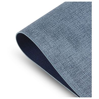 Dainty Home Amalfi Faux Leather Reversible 2 Pattern Rectangular Placemat Set Of 4