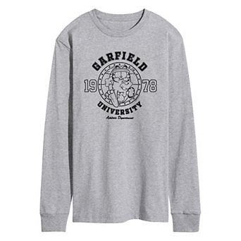 Men's Garfield Athletic Dept. Running Long Sleeve Graphic Tee