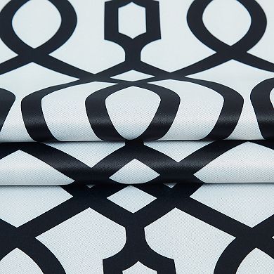 Dainty Home Trellis 100% Blackout Thermal Insulated Grommet Single Curtain Panel