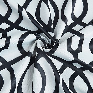 Dainty Home Trellis 100% Blackout Thermal Insulated Grommet Single Curtain Panel