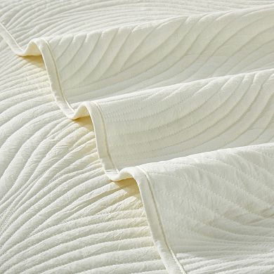 Unikome 3 Piece Microfiber Reversible Quilt Set with Shams