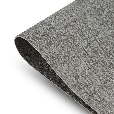 Dainty Home Amalfi Faux Leather Reversible 2 Pattern 12" X 18" Rectangular Placemat Set Of 4