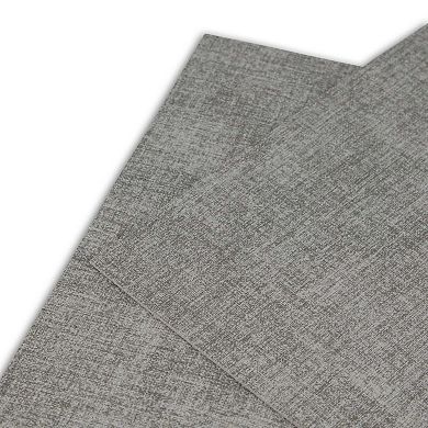 Dainty Home Amalfi Faux Leather Reversible 2 Pattern 12" X 18" Rectangular Placemat Set Of 4