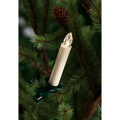 LED Clip on Tree Taper Candles with Remote (Set of 12)
